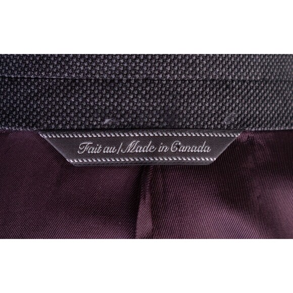 Savile Row Gray LORO PIANA blazer 100% WOOL jacket sport suit coat 48 L - Picture 15 of 16